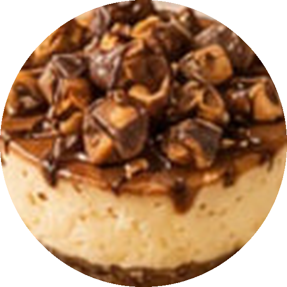 Heath Bar cheesecake