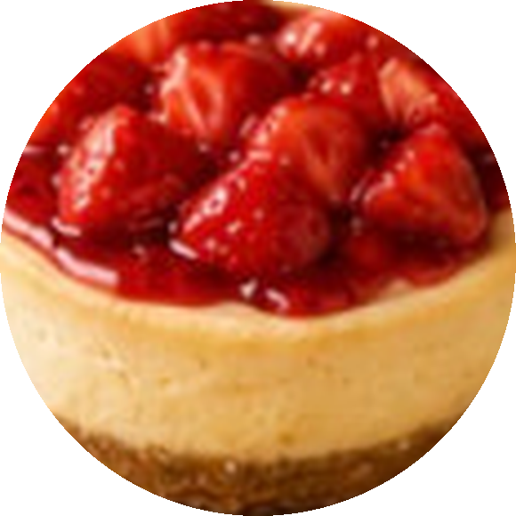 Double Crusted Strawberry cheesecake